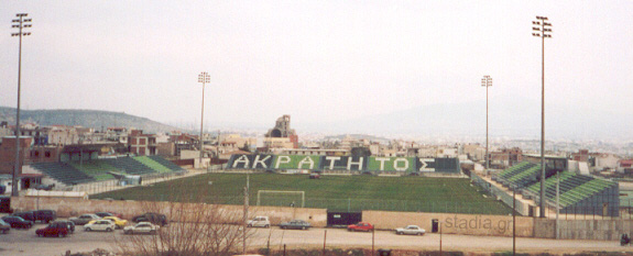 View of Akratitos Stadium from the west
