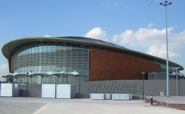 Faliro Arena from the south - Click to enlarge!