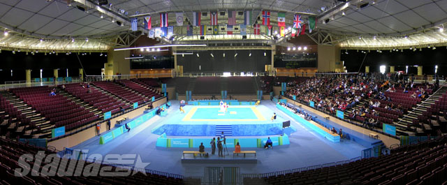 The arena during the inauguration tournament (March 2004) - Click to enlarge!