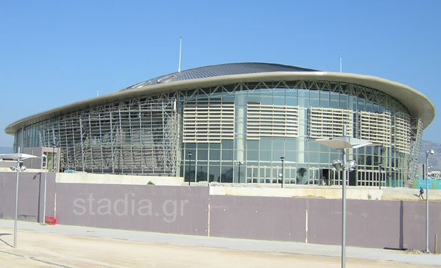 The new Faliro Arena from the west (March 2004)