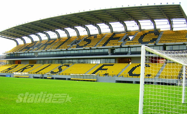 The new main west stand of Harilaou - Click to enlarge!