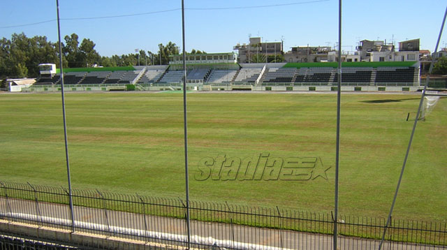 The north stand of Messiniakos Stadium - Click to enlarge!