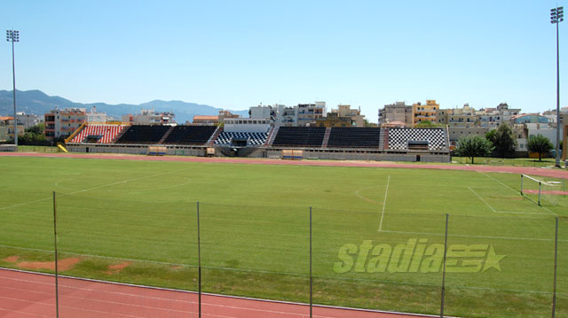 The south stand of Kalamata Stadium - Click to enlarge!