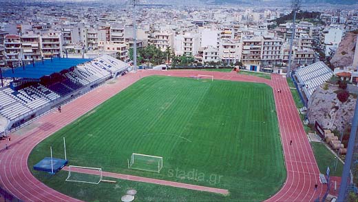 General view of Kallithea Municipal Stadium