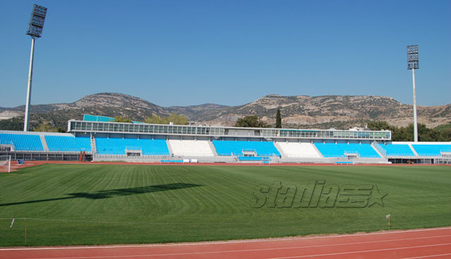Kavala Municipal Stadium (north stand) -  Click to enlarge!