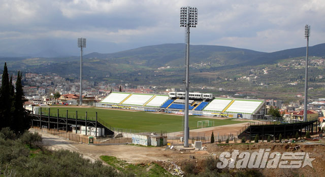 Levadia Municipal Stadium from the southwest - Click to enlarge!