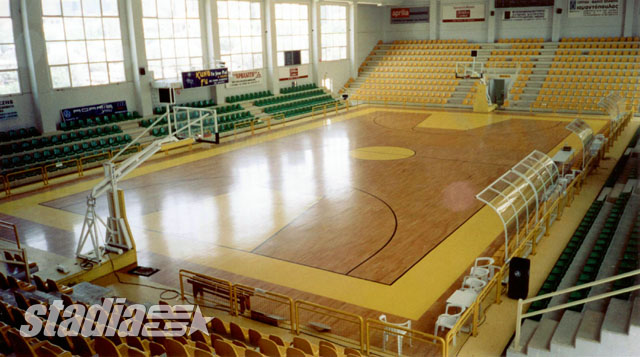 Internal view of Maroussi Indoor Hall