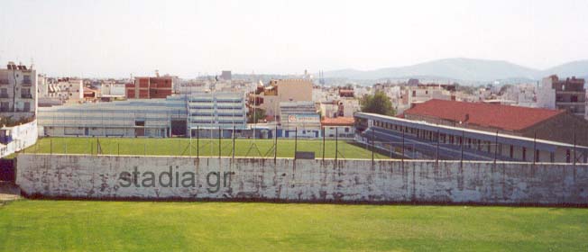 View of Niki Volos Stadium from the north