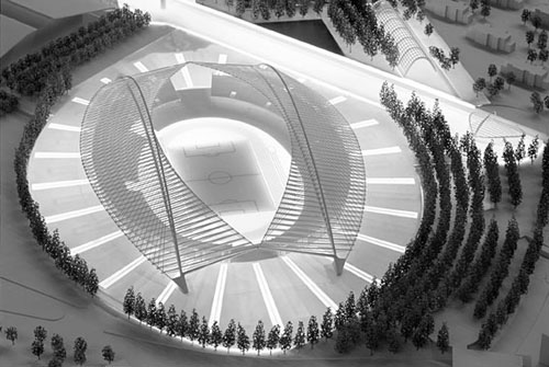 The "new" Athens Olympic Stadium - the original plan