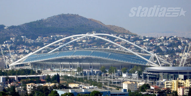 The Olympic Stadium from the east (September 2005)