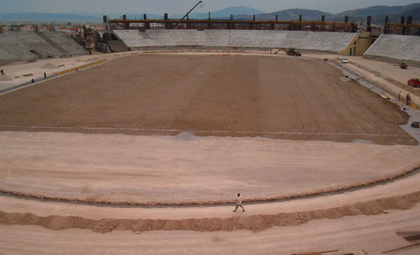 View of the Panthessalian Stadium (September 2003)
