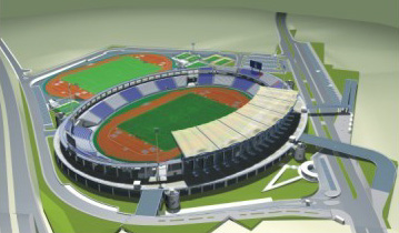 This is what the new Panthessalian Stadium will look like