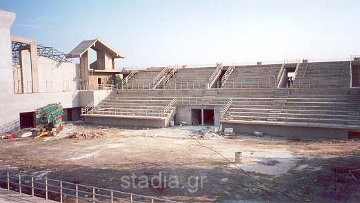 The main east stand (May 2002)