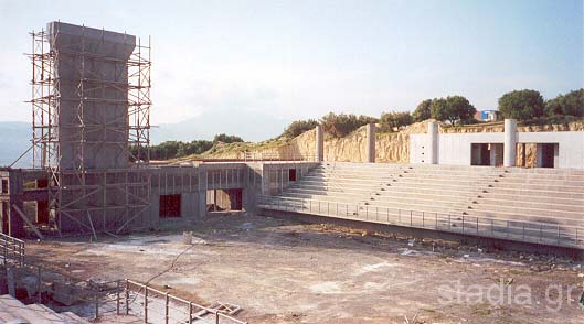 The smaller west stand (May 2002)