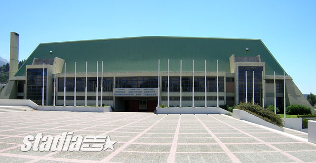 The main entrance of Patras Arena - Click to enlarge!