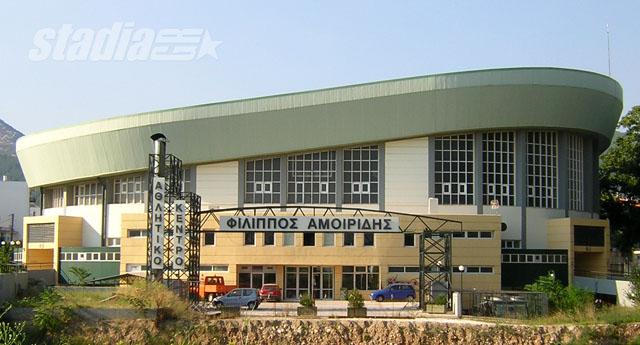 The main entrance of Xanthi Arena - Click to enlarge!